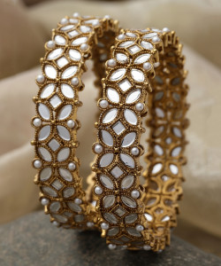 ZENEME Alloy Gold-plated Bangle Set