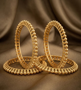 NUI Alloy Gold-plated Bangle Set