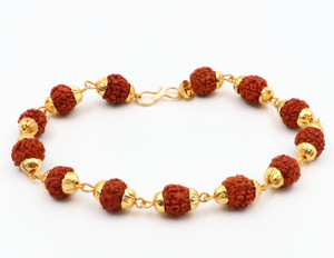 Parashara Brass Gold-plated Bracelet Set