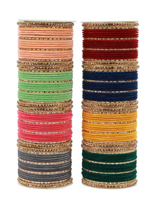 Chiming Metal Bangle Set