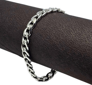 AjaraGems Stainless Steel Charm Bracelet - Image 4