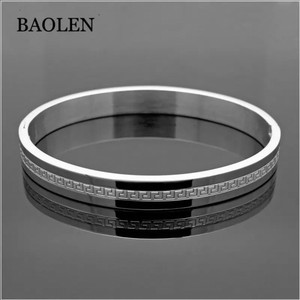 MEENAZ Metal, Alloy, Steel, Stainless Steel Platinum, Rhodium, Silver Bracelet