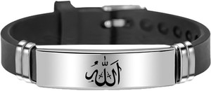 M Men Style Alloy, Stainless Steel Sterling Silver Bracelet