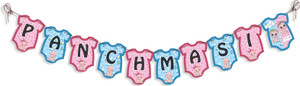 The Decor Queen Panchmasi Banner Decoration for Godh Bharai | Traditional Indian Baby Shower Banner