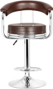 SEATFIT Adjutable Height, Revolving Bar Stool Chair for cafe, Restro, Kitchen Metal Bar Stool