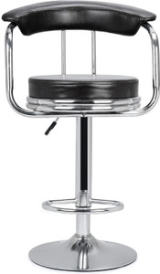 Ayush Traders Bar Chair Adjustable & 360° Revolving | for Kitchen, Office, Shops & Dinning Leatherette Study Arm Chair