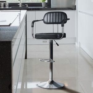 koorsi and co Flexi High Barstool/Kitchen Chair Suitable for Counter with 6 Months Warranty Metal Bar Chair