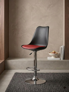 ACTIVA Rapid Bar Stool with Adjustable Height|Swivel Metal Stool Chair For Bar/Cafe| Metal Bar Stool