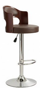 MAESTRO Classic Black Revolving | Height Adjustable | Kitchen / Café / Stores | Leatherette Bar Stool