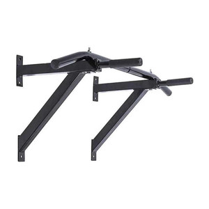 muscles & mind Heavy Duty Folding Chin-up Bar - Black - Image 4