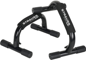 Strauss Steel Push Up Bar, Dips Stand, Push Up Handle, Pushup Stand, Home Gym Exerciser Push-up Bar