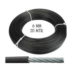 FW Sports Latest PU Coated 6mm 20mtr Wire For Gym Machines Heavy Duty Weight Lifting Bar
