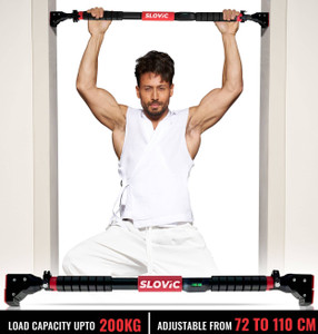 SLOVIC Pull Up Bar Advance Red and Black - Image 1