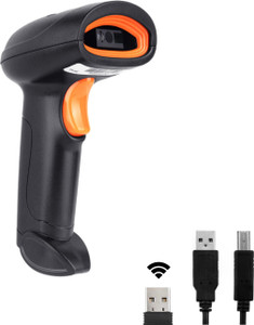 Pixra PX40 Wireless 2.4GHz 2D & 1D Barcode Scanner & QR Code Scanner Laser Barcode Scanner