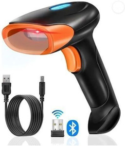 Nexscan Strong ABS 2D Camera Barcode Scanner (Rechargeable)| Induction Scanning with Built-in Illumination Light 2D Camera Barcode Scanner
