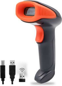 AVIER Wireless 2D Barcode Scanner Wireless Barcode Reader | Wired QR Code Scanner | Support Win/MAC Connection | Bar Code Scanners 2D Camera Barcode Scanner 2D Camera Barcode Scanner