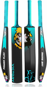 VICTORY Anime Plastic Cricket Bat Full Size Bat (34" x4.5" inch) for All Age Group PVC/Plastic Cricket  Bat For 15+ Yrs
