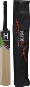 Heega Strokes Attack Kashmir Willow Cricket  Bat For 12 - 14 Yrs