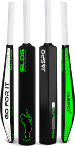 Jaspo Slog Heavy Duty (34 X 4.5 inches) ,Full Size Premium PVC/Plastic Cricket Bat For 15+ Yrs
