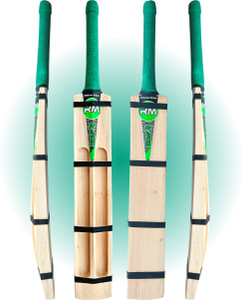 रुद्रय्म Kashmiri Willo Single Blade Half Cane Light Weight Scoop Tennis कश्मीर विलो क्रिकेट  बैट फॉर 15+ Yrs