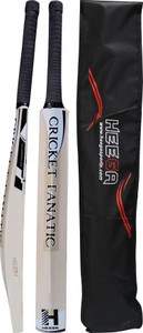 Heega Middler LH Kashmir Willow Cricket  Bat For 15+ Yrs
