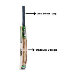vinox BAHUBALI CRICKET BAT FULL SIZE POPLAR WILLOW BAT Poplar Willow Cricket  Bat For 15+ Yrs