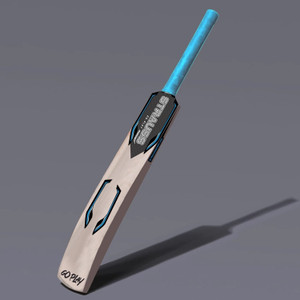 Strauss Launcher | Suitable Only for Tennis Ball | Size: 4 | Kashmir Willow Cricket  Bat For 8 Yrs