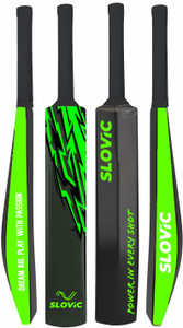 SLOVIC Lightweight High-Quality Plastic Tennis Cricket Bat| Indoor & Outdoor PVC/Plastic Cricket  Bat For 15+ Yrs