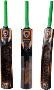vinox Bavander Burn Edition Tennis Cricket Bat – Poplar Willow | 3 Ply Handle Poplar Willow Cricket  Bat For 15+ Yrs