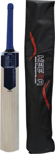 Heega HX-509 Kahmiri Willow bat for Leather Balls Size (5/6 / Harrow/SH/LH) Kashmir Willow Cricket Bat For 15+ Yrs