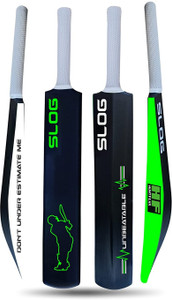 HF THE ORIGINAL Slog Full Size (Ideal for 15+) Hard PLastic For tennis Ball PVC/ प्लास्टिक क्रिकेट  बैट फॉर 15+ Yrs