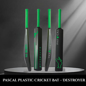 Pascal DESTROYER Plastic Bat Full Size Cricket Tennis Bat For All Age Group PVC/Plastic Cricket  Bat For 15+ Yrs