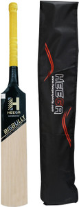 Heega Bigbully Mongoose Kashmir Willow Cricket  Bat For 15+ Yrs