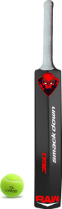 लाइज़ू Heavy duty Full Size (34"x4.5)With 1Pc Tennis Cricket Ball PVC/ प्लास्टिक क्रिकेट  बैट फॉर 15+ Yrs