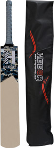 Heega Commando Single Blade Scoop Cricket Bat For Tennis Ball ( LH ) Kashmir Willow Cricket  Bat For 15+ Yrs