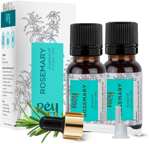 Rey Naturals Rosemary Essential Oil, Pure & Natural Hair Oil for Hair Growth, Skin & Dandruff