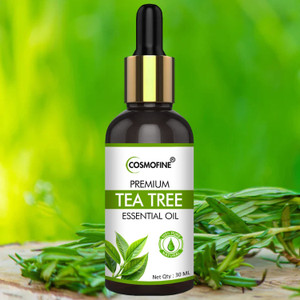 cosmofine Tea Tree Essential Oil for Skin, Hair Care, Acne, Dandruff Relief,