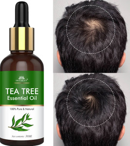 INTIMIFY Tea Tree Hair Oil with Tea Tree for Dandruff Free Hair