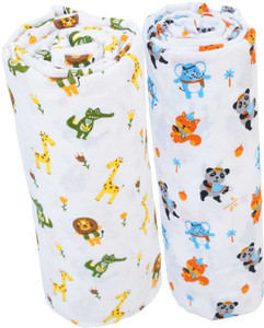 kin & tin home textiles Cotton 120 GSM Bath Towel Set