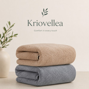 KRIOVELLEA Microfiber 500 GSM Towel Pack of 2 - Image 6