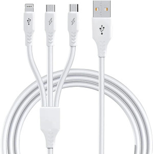 Chias 30 W Quick Charge 3 A Wall Charger for Mobile with Detachable Cable
