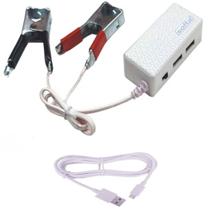 SOLTA 20 W Quick Charge 3.25 A Multi-pin Wall Charger for Mobile with Detachable Cable