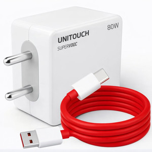 CHARG-X 80 W SuperVOOC 8 A Wall Charger for Mobile with Detachable Cable