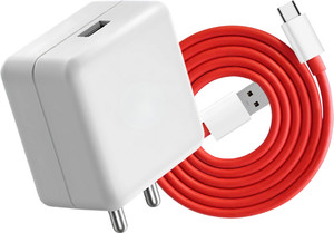 MAK 80 W SuperVOOC 6 A Wall Charger for Mobile with Detachable Cable