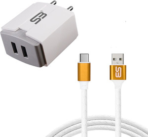 SB 12 W 3.4 A Wall Charger for Mobile with Detachable Cable