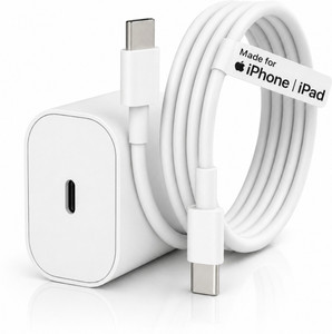 shopbucket 20 W PD 3 A Wall Charger for Mobile with Detachable Cable