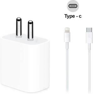 MAK 20 W PD 3.4 A Wall Charger for Mobile with Detachable Cable