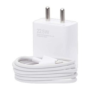 Xiaomi by Mi 22.5 W Quick Charge 3 A Wall Charger for Mobile with Detachable Cable