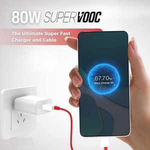 OnePlus 80 W SuperVOOC 9 A Wall Charger for Mobile