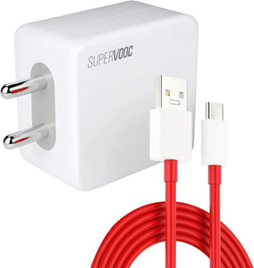 MAK 80 W SuperVOOC 6 A Wall Charger for Mobile with Detachable Cable
